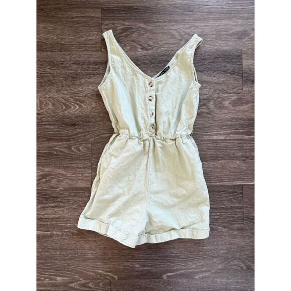 SHEIN Pants - SHEIN Mint Green Romper Size XS